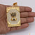 Indian Mudra Diamond Pendant Premium-Grade Quality Gold Plated for Men - Style A379