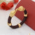 Lion with Diamond Awesome Design Gold Plated Genda Kada for Men - Style B083
