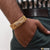 Jaguar Diamond Bracelet Kada Premium-Grade Quality Gold Plated for Men - Style A022