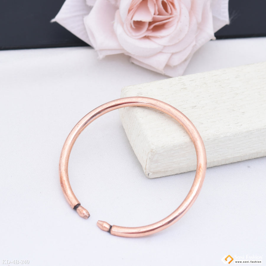 Premium Pure Copper Kada For Man - Style B240