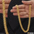 Kohli Superior Quality Unique Design Gold Plated Chain for Men - Style D115