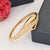 Superior with Diamond Classic Design Gold Plated Bracelet for Women - Style A308
