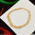 1 Gram Gold Plated Decorative Design New Style Bracelet for Lady - Style A336