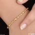 Designer Hand-Finished Design Gold Plated Bracelet for Ladies - Style A326