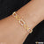Exclusive Design High-Class Design Gold Plated Bracelet for Ladies - Style A327