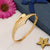Superior with Diamond Classic Design Gold Plated Bracelet for Women - Style A308