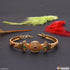 Round Fashionable Gold Plated Bracelet For Ladies & Girls - Style Lbra047