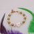 Superior Quality Heart Daul Color Bracelet For Women & Girl - Style Lbra086