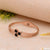 3 Round With Diamond Latest Design Rose Gold Bracelet For Women - Style Lbra096