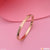 Roman Number With Diamond Lovely Design Rose Gold Bracelet - Style Lbra099