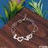 Love Brilliant Design Silver Color Bracelet For Women & Girls - Style Lbra104