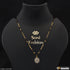 1 Gram Gold Plated with Diamond Finely Detailed Mangalsutra for Women - Style A410