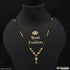 1 Gram Gold Plated with Diamond Unique Design Mangalsutra for Women - Style A397