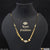 1 Gram Gold Plated with Diamond Fancy Design Mangalsutra for Women - Style A482