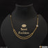 1 Gram Gold Plated Eye-Catching Design Mangalsutra for Women - Style A383