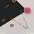 1 Gram Gold Plated with Diamond New Style Mangalsutra for Women - Style A407