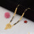 Fashionable Glamorous Design Gold Plated Mangalsutra for Women - Style A421
