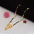 Fancy Design Sparkling Design Gold Plated Mangalsutra for Women - Style A442