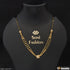 1 Gram Gold Plated with Diamond Exclusive Design Mangalsutra for Women - Style A477