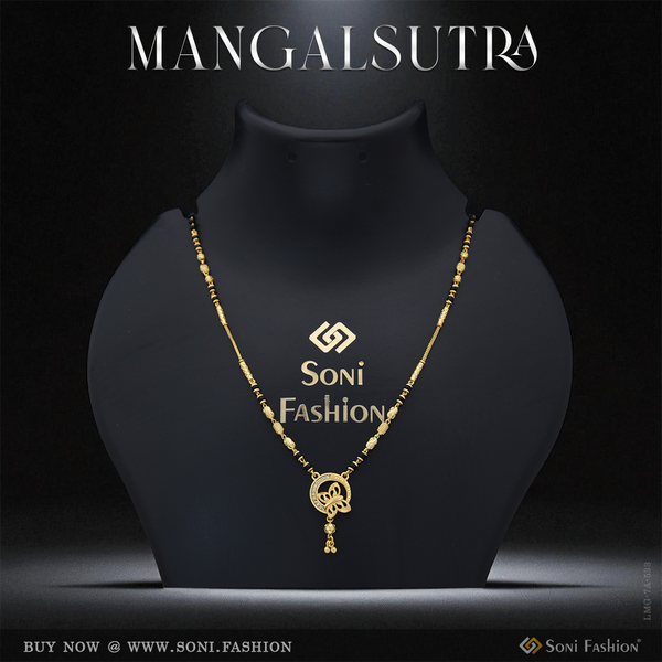 Sparkling Design Gold Plated Mangalsutra for Women - Style A533