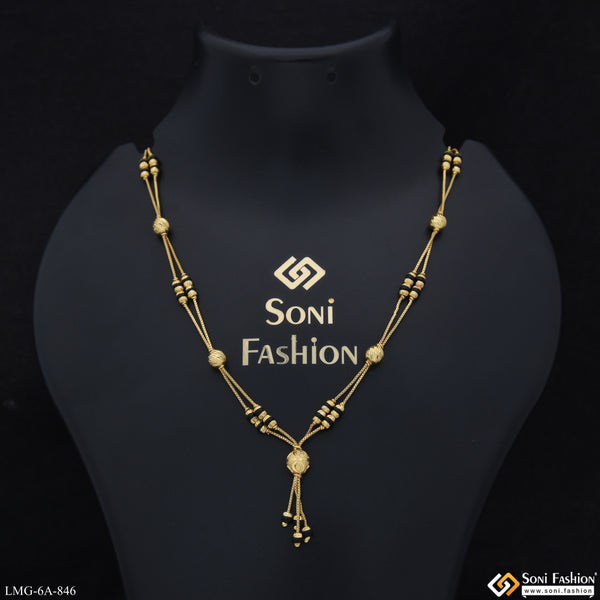 Casual Design Gold Plated Mangalsutra for Women - Style A846