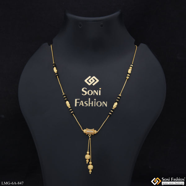 Lovely Design Gold Plated Mangalsutra for Women - Style A847