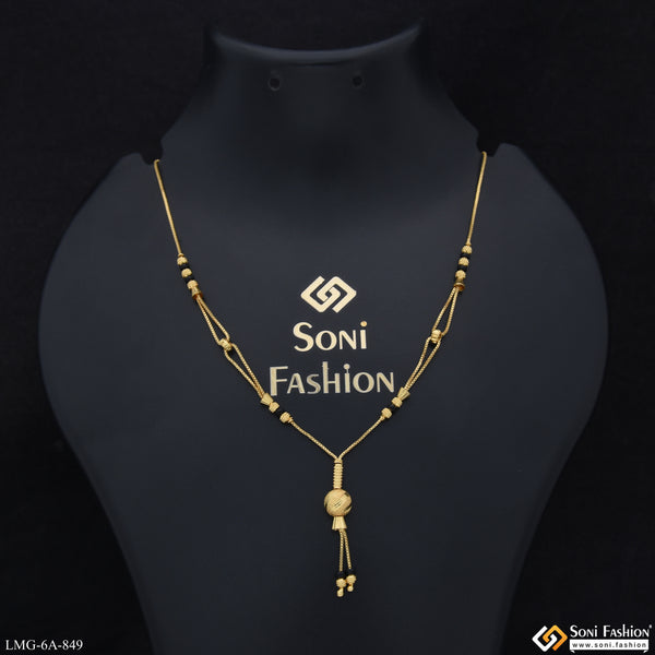 Latest Design Gold Plated Mangalsutra for Women - Style A849