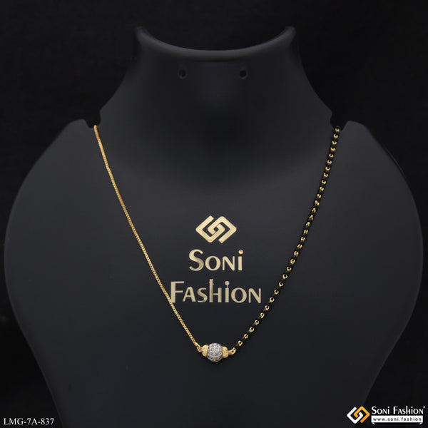 Magnificent Design Gold Plated Mangalsutra for Women - Style A837