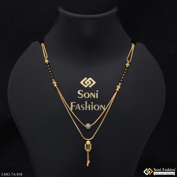 New Style Gold Plated Mangalsutra for Women - Style A838