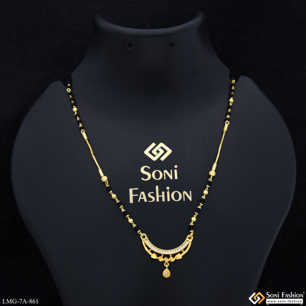 Charming Design Gold Plated Mangalsutra for Women - Style A861