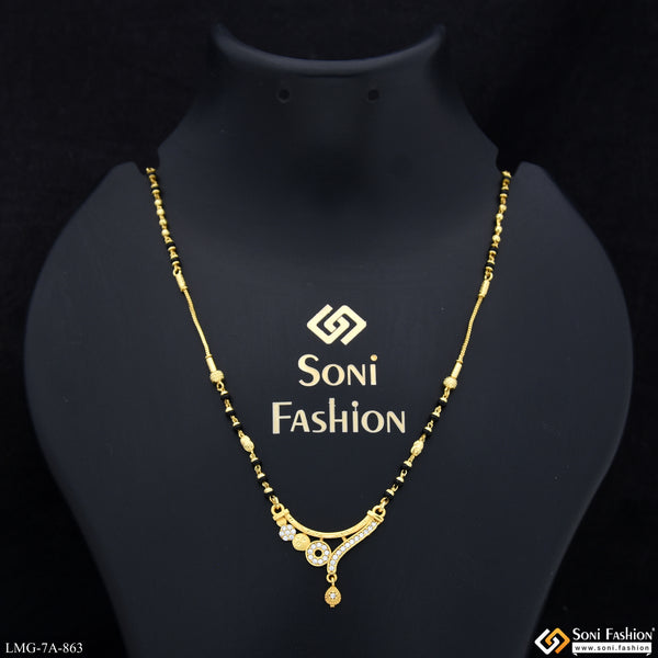 Chic Design Gold Plated Mangalsutra for Women - Style A863