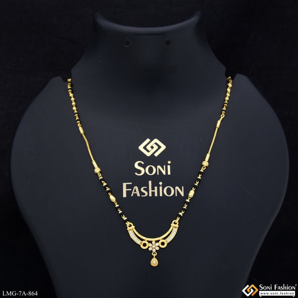 Charming Design Gold Plated Mangalsutra for Women - Style A864