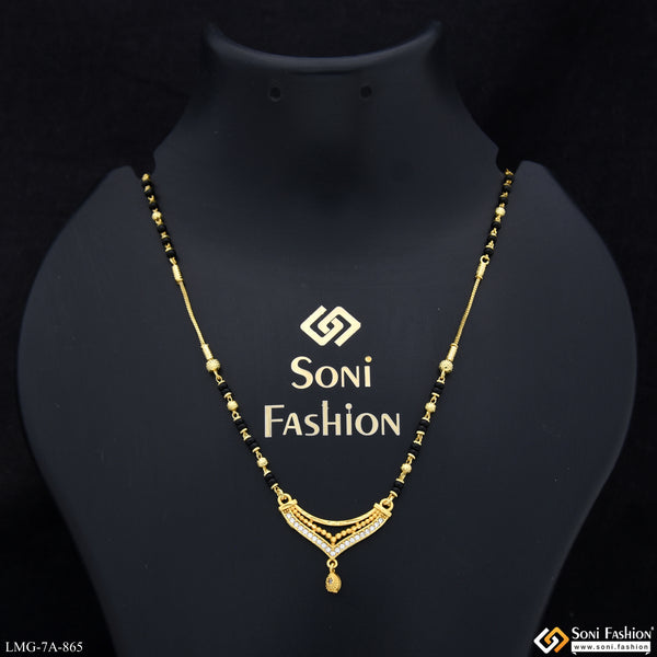 Radiant Design Gold Plated Mangalsutra for Women - Style A865