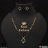 1 Gram Gold Plated Brilliant Design Mangalsutra Set for Women - Style A404