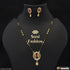 1 Gram Gold Plated with Diamond Designer Mangalsutra Set for Women - Style A449
