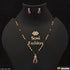 1 Gram Gold Plated Graceful Design Mangalsutra Set for Women - Style A406