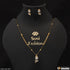 1 Gram Gold Plated Designer Mangalsutra Set With Ring for Women - Style A407