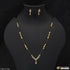 Designer Glamorous Design Gold Plated Mangalsutra Set for Women - Style A416