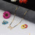 1 Gram Gold Plated with Diamond New Style Mangalsutra Set for Women - Style A432