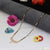 1 Gram Gold Plated with Diamond Fancy Design Mangalsutra Set for Women - Style A439