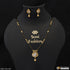 1 Gram Gold Plated with Diamond Funky Design Mangalsutra Set for Women - Style A445