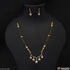Star with Diamond Gorgeous Design Gold Plated Mangalsutra Set for Lady - Style A402