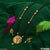 Butterfly With Diamond Gold Plated Mangalsutra Set For Women - Style Lmsa013