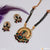 Peacoak With Diamond Finely Detailed Gold Plated Mangalsutra Set - Style Lmsa017