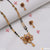 Flower With Diamond Funky Design Gold Plated Mangalsutra Set For Women - Style Lmsa035