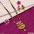 Sparkling Design With Diamond Gold Plated Mangalsutra Set For Women - Style Lmsa064