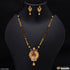 Best Quality With Diamond Gold Plated Mangalsutra Set For Women - Style Lmsa049