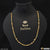 Fashionable with Diamond Lovely Design Gold Plated Mala for Women - Style A409