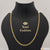 1 Gram Gold Plated Decorative Design New Style Chain for Ladies - Style A386