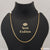 1 Gram Gold Plated Casual Design Dazzling Design Chain for Lady - Style A387